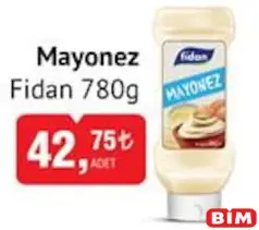 FİDAN MAYONEZ 780 G